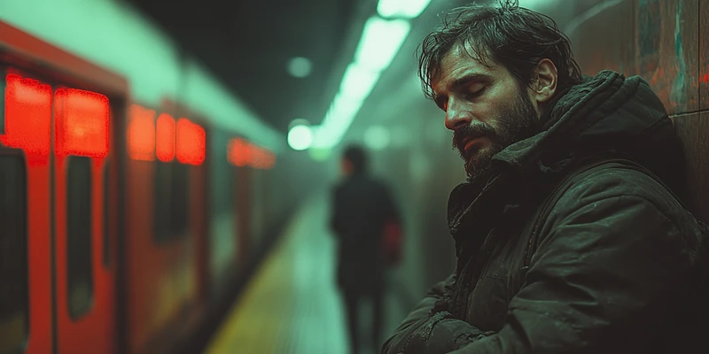 kembali drug detox man black jacket standing next red